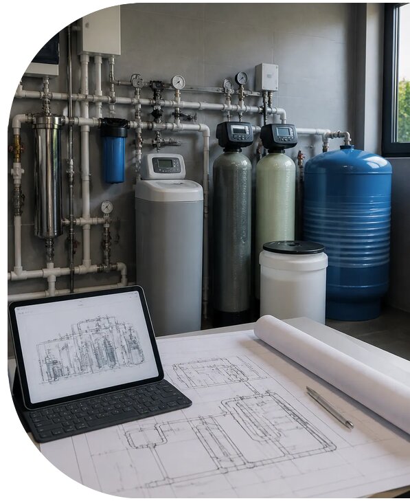 Проектирование системы водоочистки в Лениногорске от 5160 р. | АПаруса-Лнр